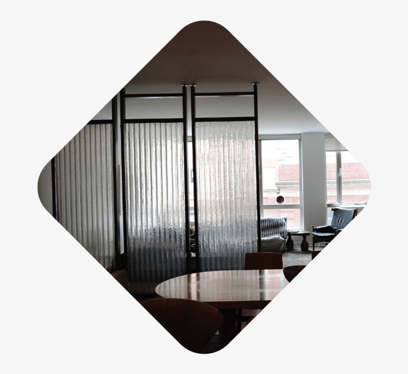 Corrugated Glass, transparent png