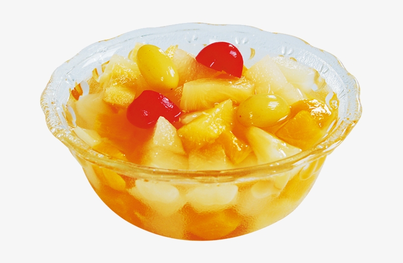 Fruit Cocktail - Pudding, transparent png