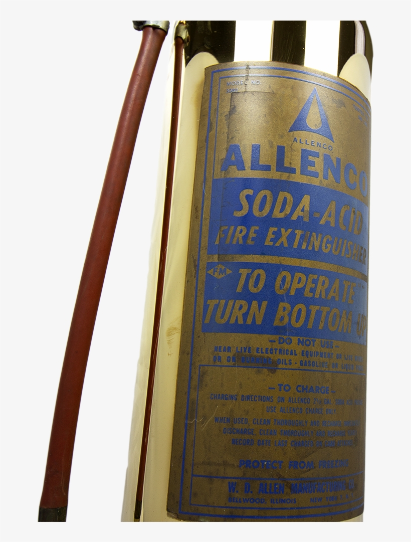 Allenco Brass Fire Extinguisher - Beer Bottle, transparent png
