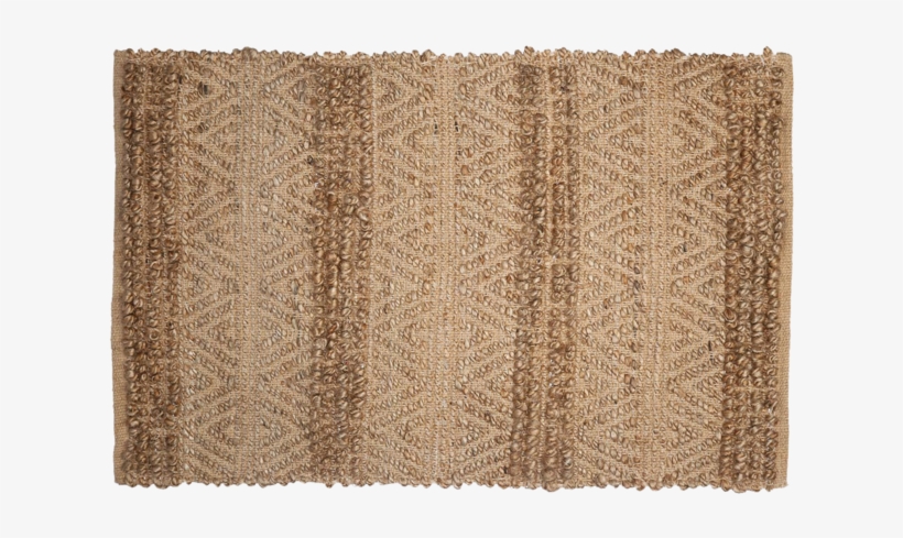 Jute Slub Texture Rug - Placemat, transparent png