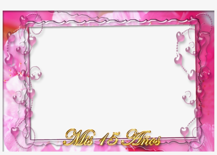 Marcos Para Fotos De 15 Años De Señoritas Descargar Marco 15 Años En