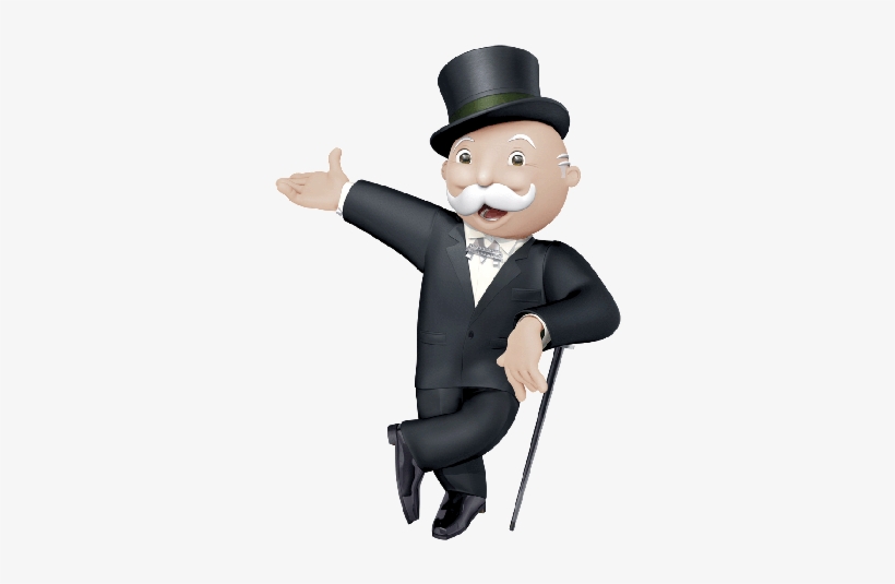 No Matter How You Look At It, $1 - Mr Monopoly, transparent png