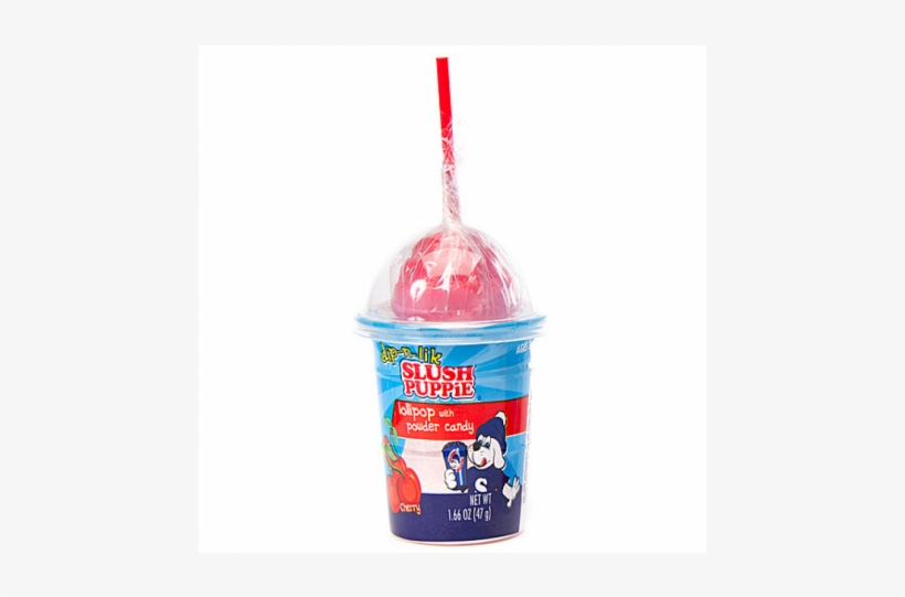 Dip N Lik Slush Puppie Lollipop With Powder Candy - Water Bottle, transparent png