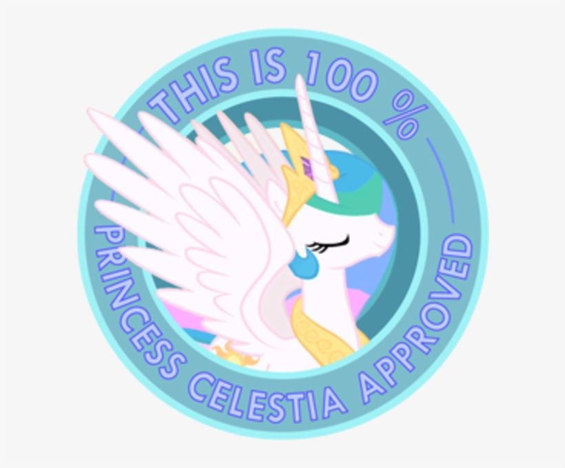 Seals Of Approval - Mlp Celestia Approves, transparent png