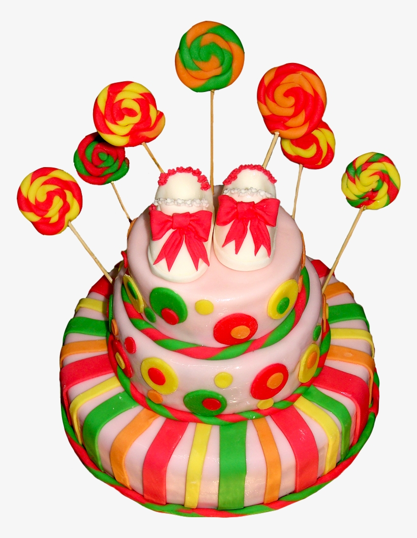 Lolipop - Birthday Cake, transparent png