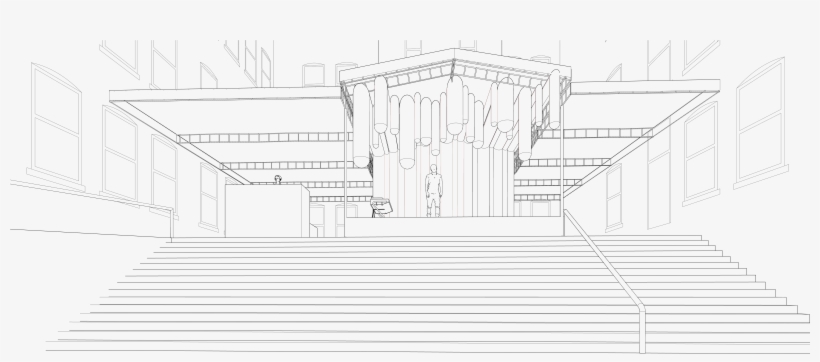 Two Unrealized Concept Proposals For The Annual Saturday - Sketch, transparent png