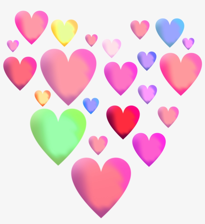 Background Hart Hearts Pattern - 하트 무늬, transparent png