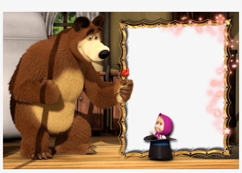 Free Png Best Stock Photos Transparent Masha And The - Masha And The Bear Png, transparent png
