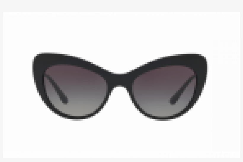 Dolce&gabbana Black Gray Gradient Women Sunglass Dg4307b - Reflection, transparent png