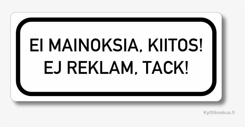 No Junk Mail Sign - Printing, transparent png