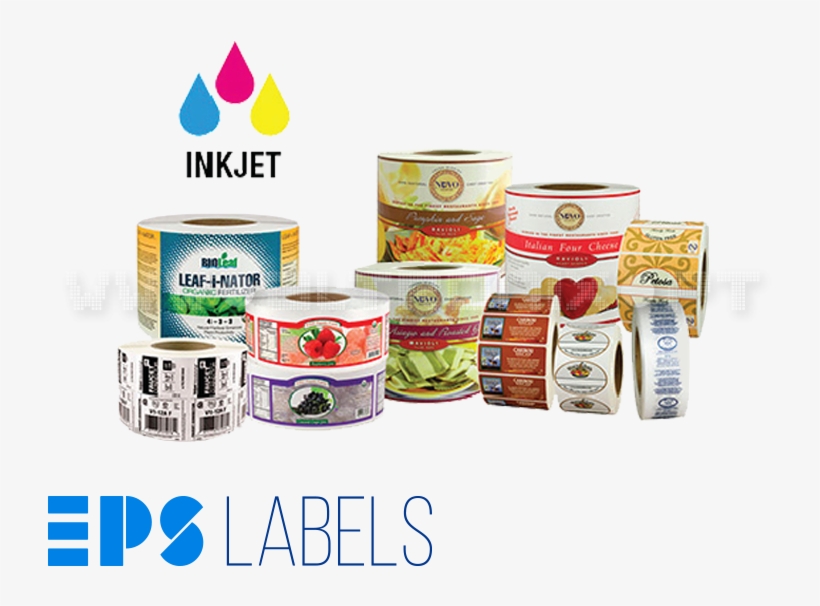 Etiquetas Inkjet - Etiquetas Impresas Png, transparent png