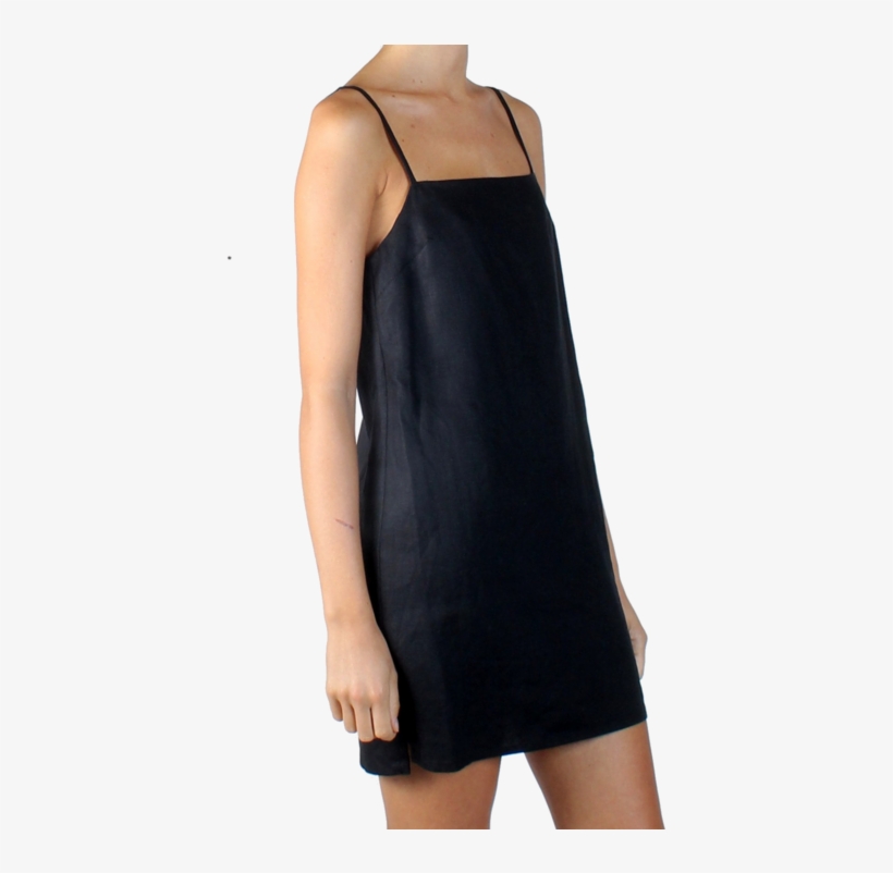Elba Dress Black - Little Black Dress, transparent png