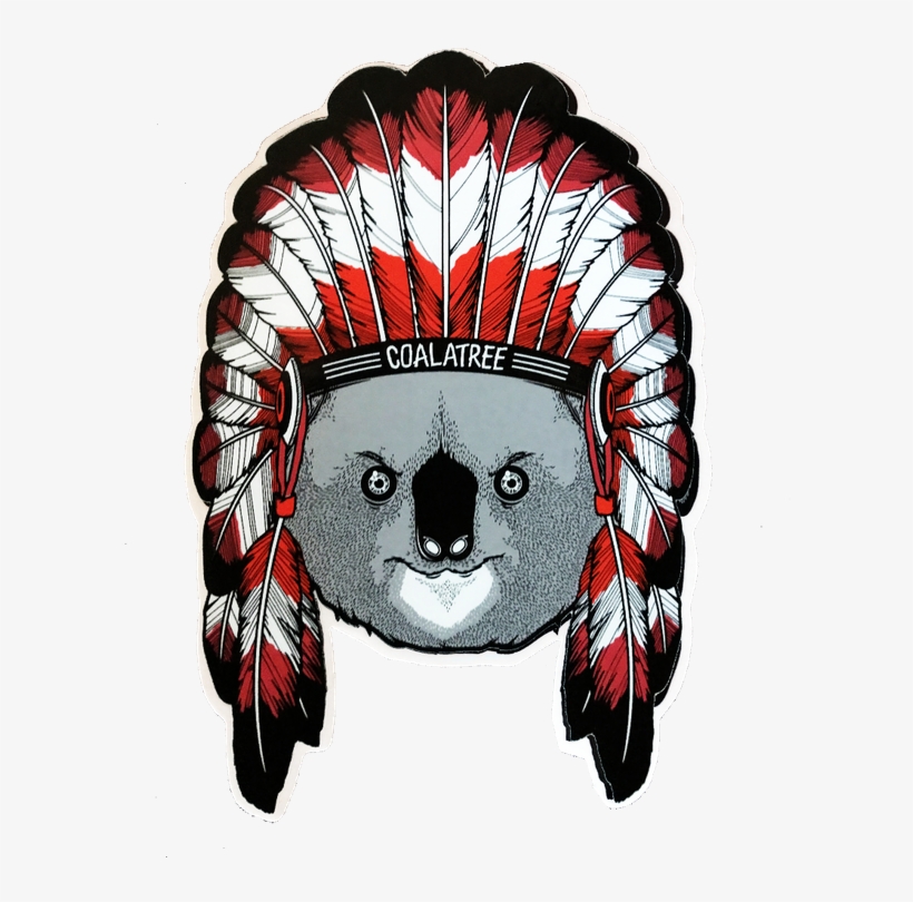 Coalatree Red Headdress Logo Sticker Pack - Coalatree, transparent png
