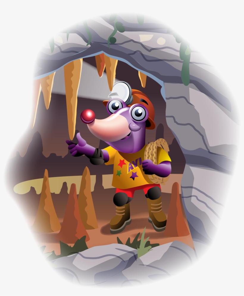 River Rock Mole - Cartoon, transparent png