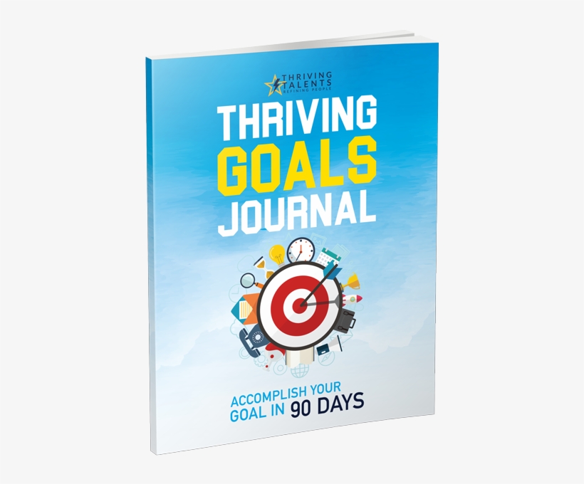 *flash Sale* Thriving Goals Journal - Poster, transparent png