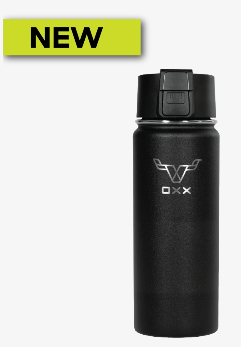 18oz Oxx Insulated Coffee Bottle - Water Bottle, transparent png