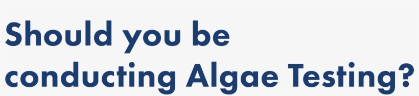 Should You Be Conducting Algae Testing - Graphics, transparent png