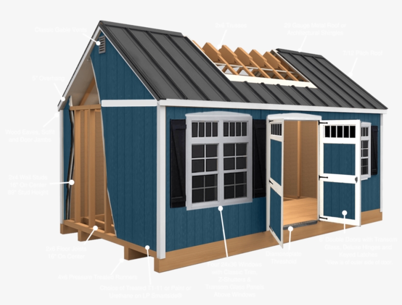 Premier-illustration - Shed, transparent png