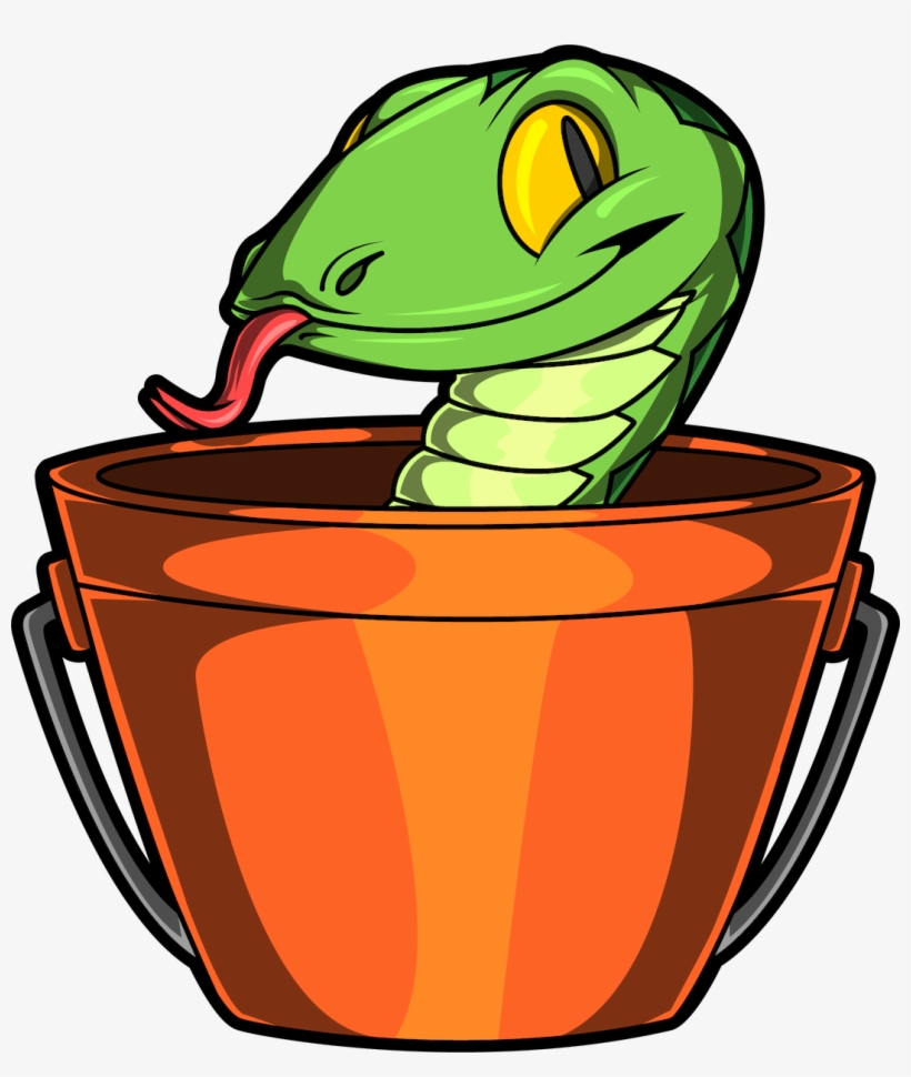 Bucket Snake, transparent png