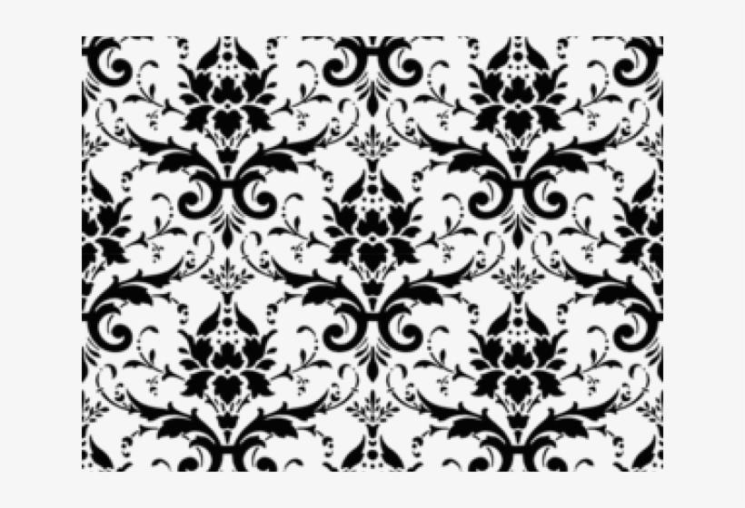 Damask Clipart Damask Background - Green Damask Png, transparent png