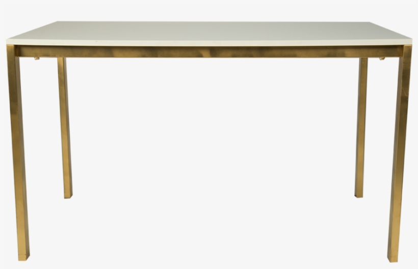 Kelli White And Gold Dining Table - Pergolato Bambu, transparent png