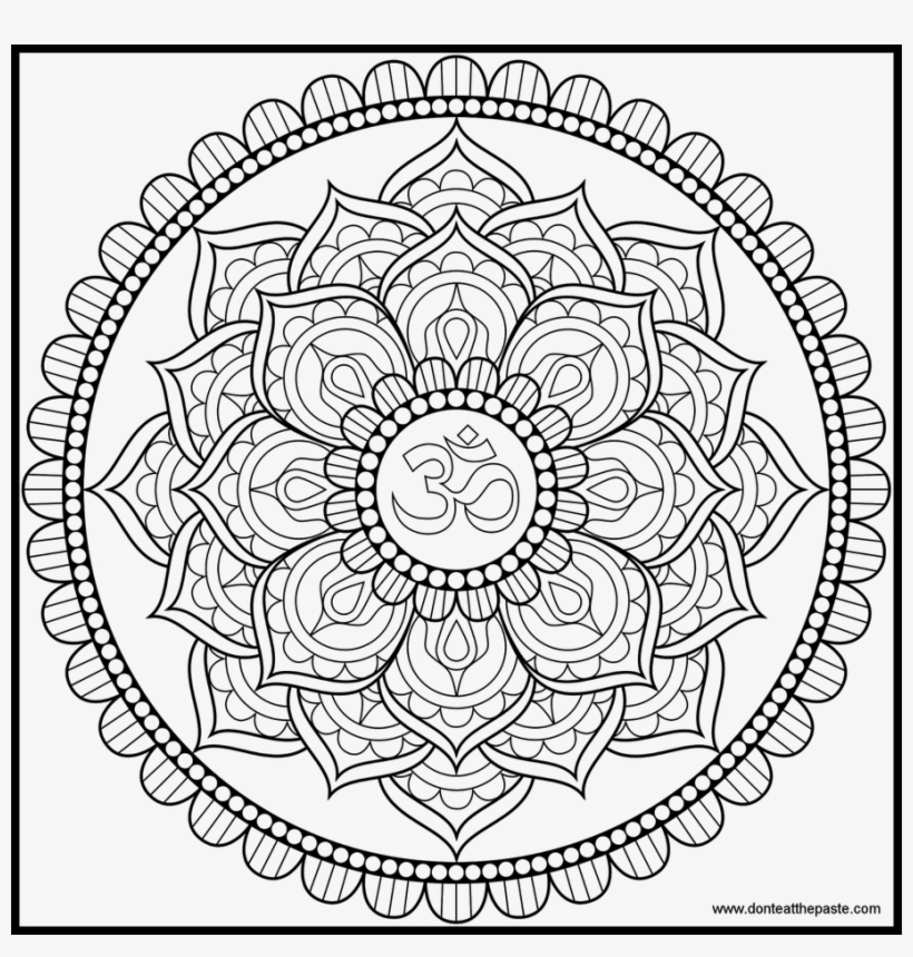 Mandala Tattoos Clipart Sleeve - Coloring Book, transparent png