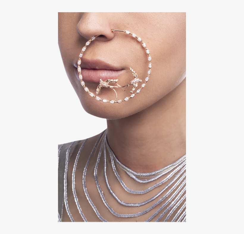 Circle Of Love Nose Accent Circle Of Love Nose Accent - Earrings, transparent png