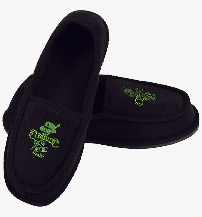 Creature Skateboards Car Club Black / Green Slip On, transparent png
