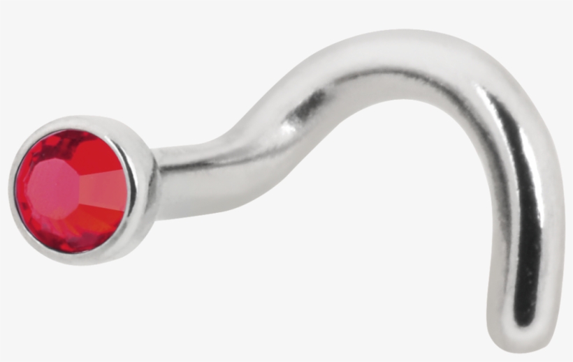 Titanium Nose Stud - Body Jewelry, transparent png
