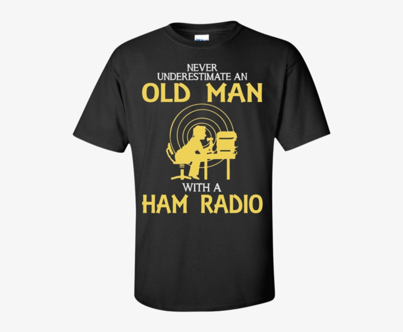 Never Underestimate An Old Man With A Ham Radio - Tupac Black Panther Collection, transparent png