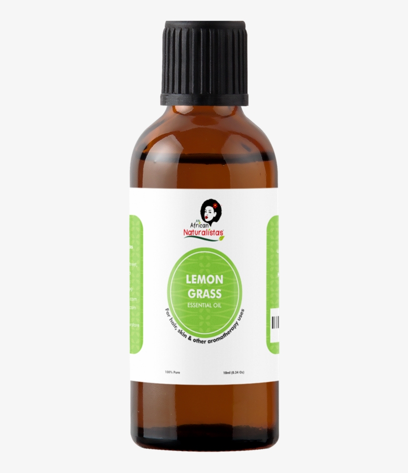 Lemongrass Oil - Glass Bottle, transparent png