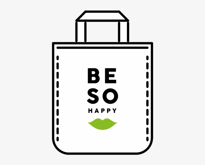 Totebag Beige - Line Art, transparent png