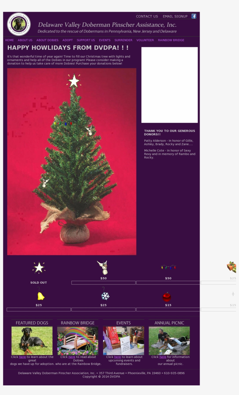 Delaware Valley Doberman Pinscher Competitors, Revenue - Christmas Tree, transparent png