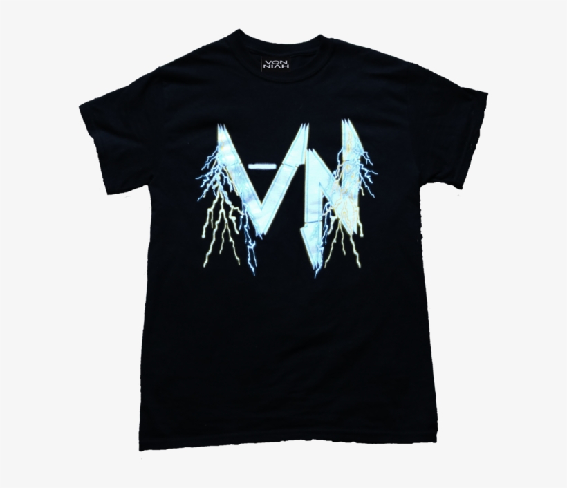 Vn Lightning T-shirt, transparent png