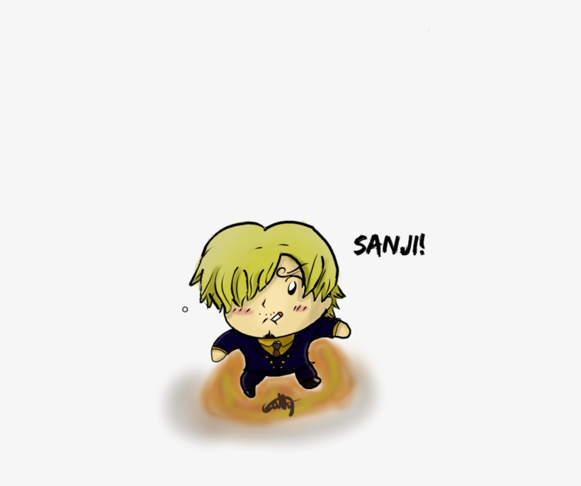 Chibi Sanji - Cartoon, transparent png