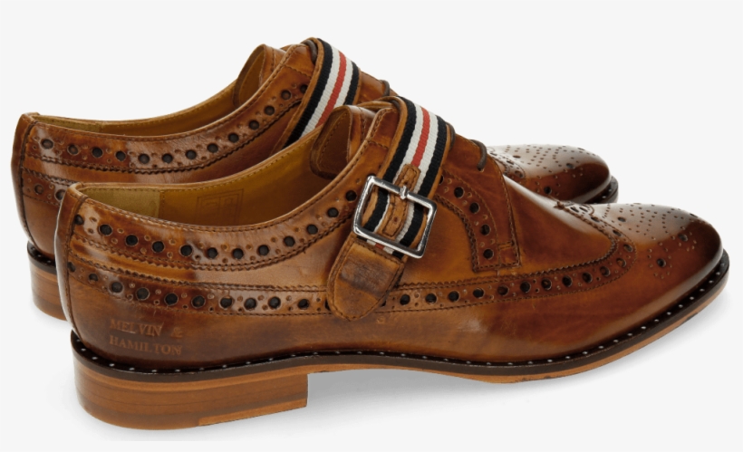 Monks Mika 7 Tan Monk Strap Backloop - Suede, transparent png