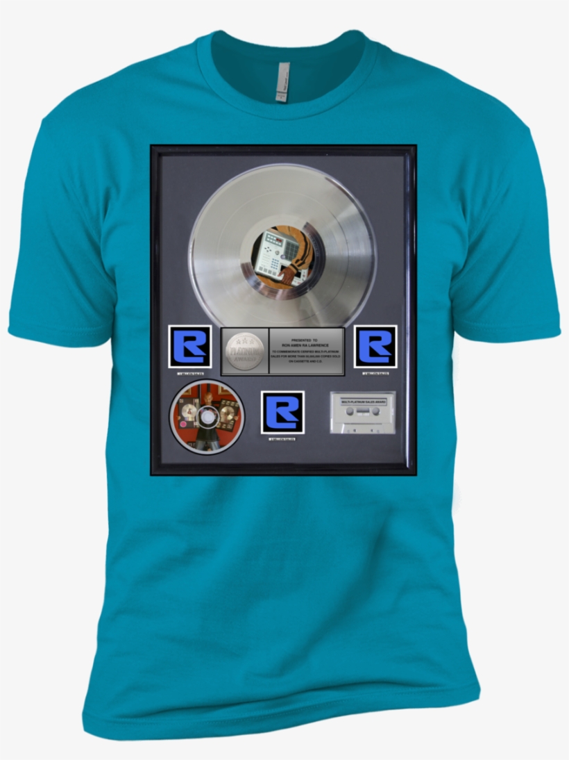 Platinum Record T-shirt - Shirt, transparent png
