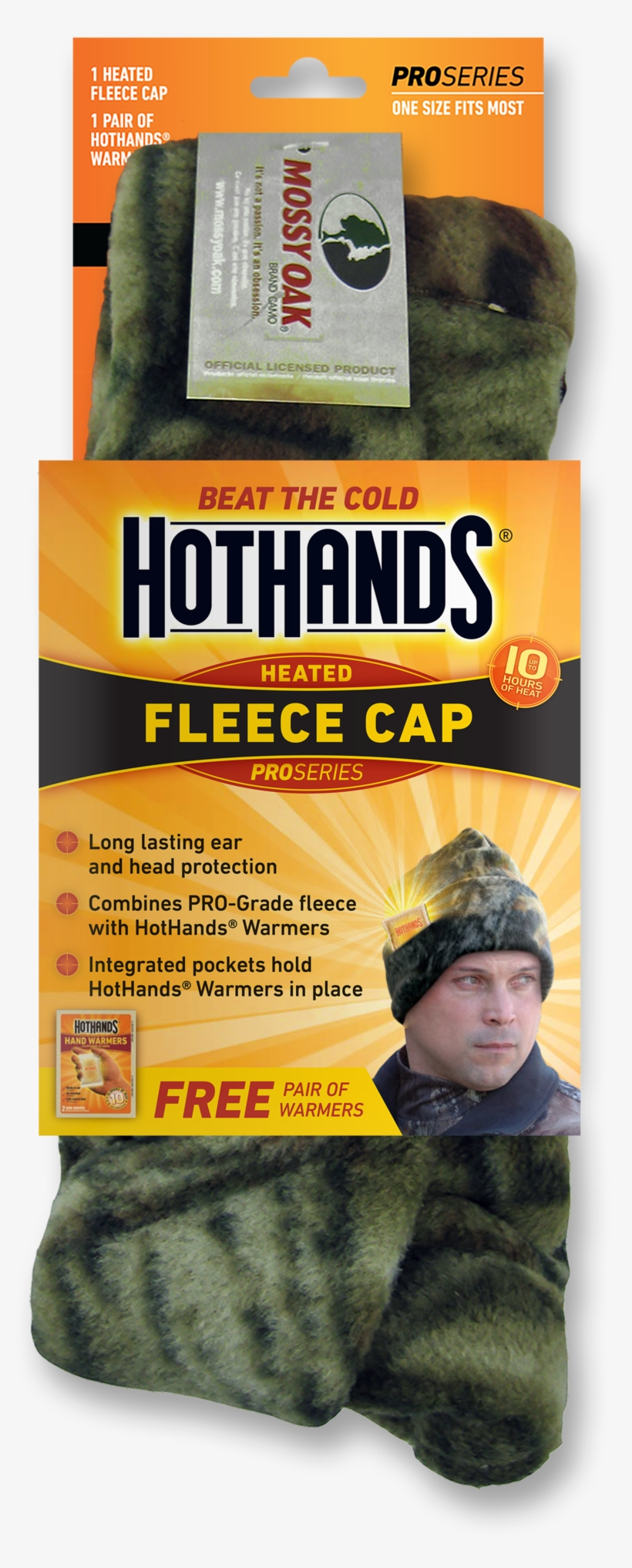 Hothands Camo Fleece Cap - Wool, transparent png
