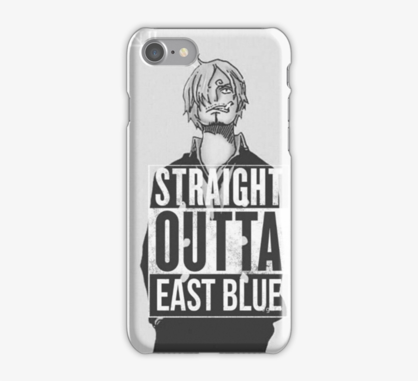 Sanji "straight Outta East Blue" - T-shirt, transparent png