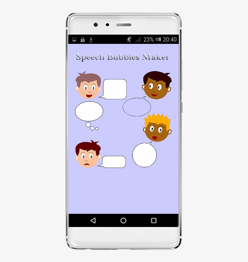 X - - Boy With Speech Bubble, transparent png