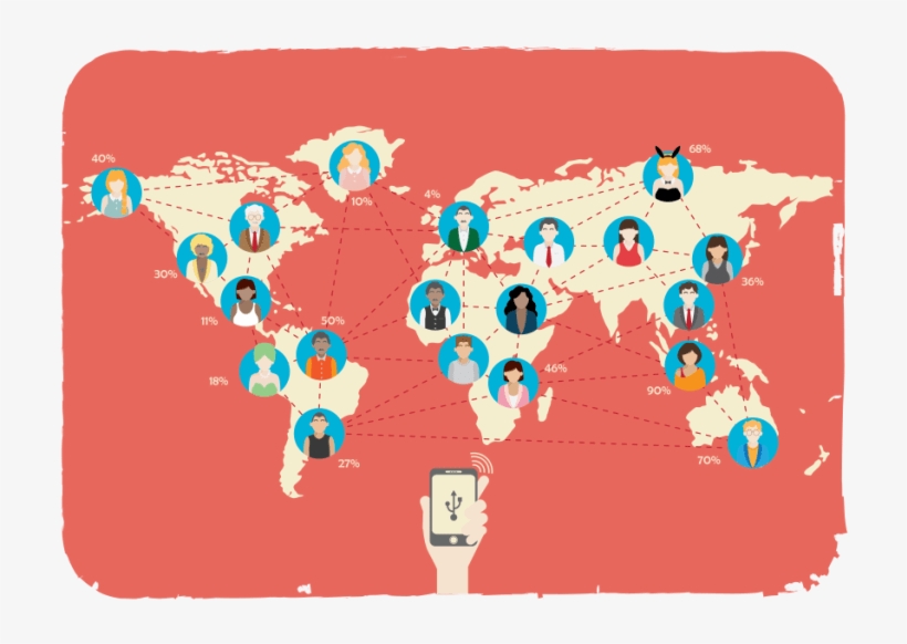 Monitoramento De Redes Sociais - World Map Indonesia Png, transparent png