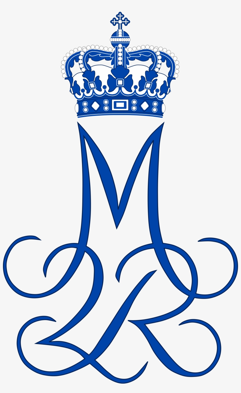 Open - Queen Margrethe Of Denmark Monogram, transparent png