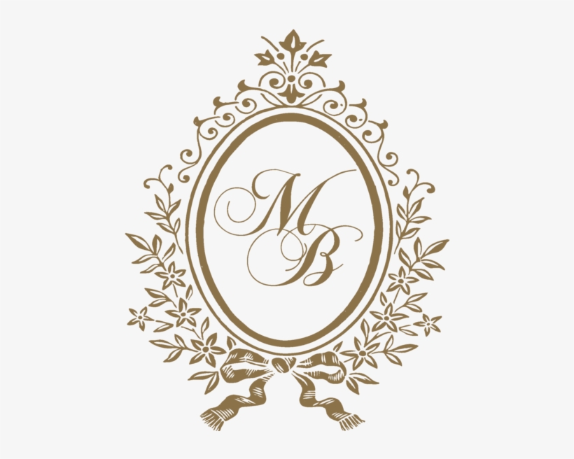 Monogram - Assiettes Carton Mariage, transparent png