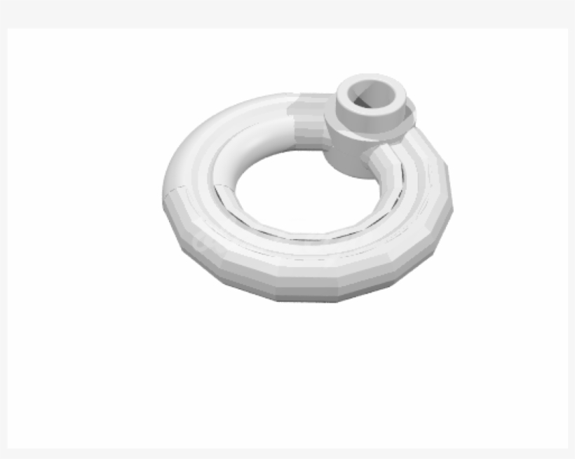 Minifig Flotation Ring [life Preserver] - Circle, transparent png