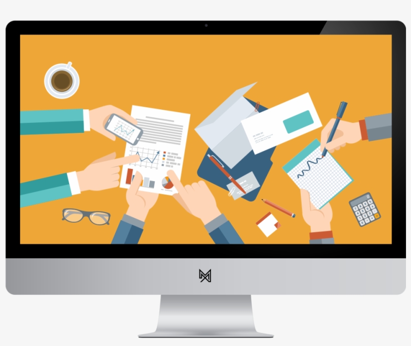 Seamless Online Marketing Integration - Mac Desktop High Resolution, transparent png