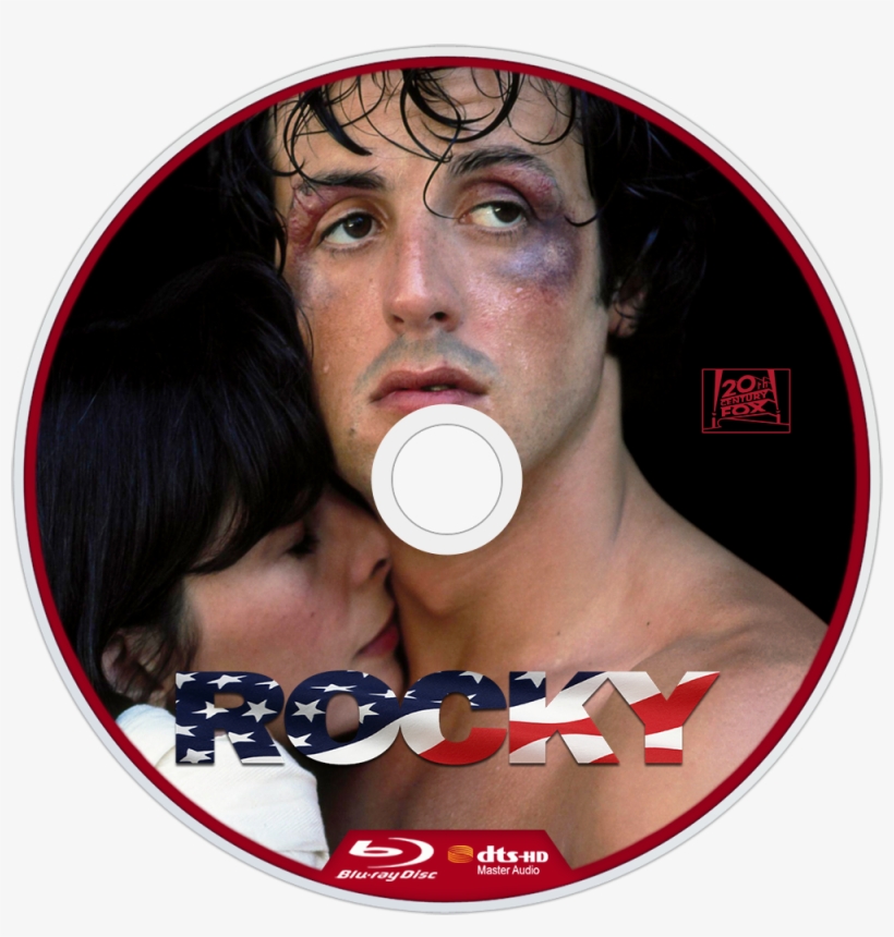 Rocky Bluray Disc Image - Rocky Film, transparent png