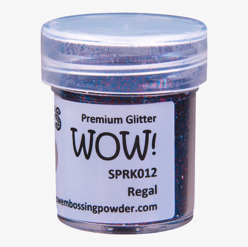 Wow Bluetiful Embossing Powder, transparent png
