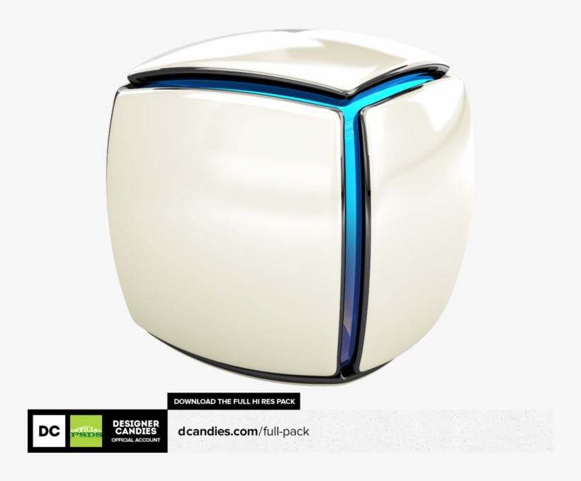 Share This Image - Cube 3d Psd, transparent png