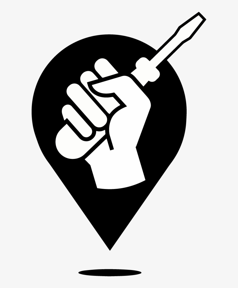 Macaron-noir - Captain Repair, transparent png