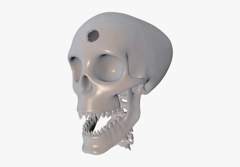 Skull, transparent png
